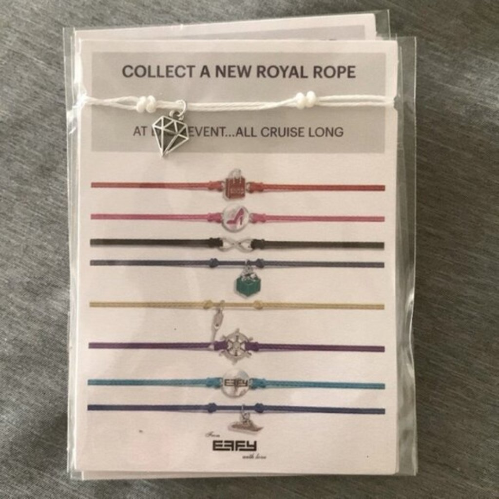 Effy Royal Rope Bracelet - Diamond Shape Charm Multiples Available